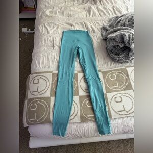 Lululemon Align High-Rise 28” Teal Leggings